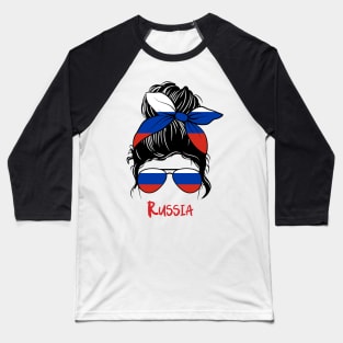 Russia girl, Russia Flag, Russia gift heritage,   Russian girlfriend, Baseball T-Shirt